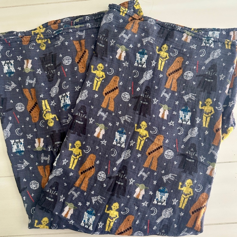 Little Sleepies Muslin Swaddle - Star Wars May the Force Be With You Collection